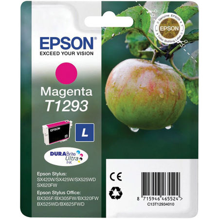 Epson T1293-C13T12934010 Kırmızı Orjinal Kartuş - 1