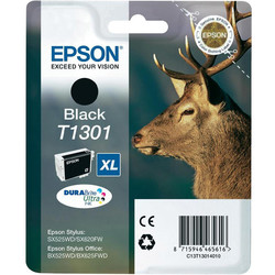 Epson T1301-C13T13014020 Siyah Orjinal Kartuş - Epson