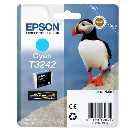Epson T3242-C13T32424010 Mavi Orjinal Kartuş - 2