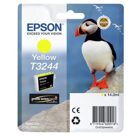 Epson T3244-C13T32444010 Sarı Orjinal Kartuş - 1