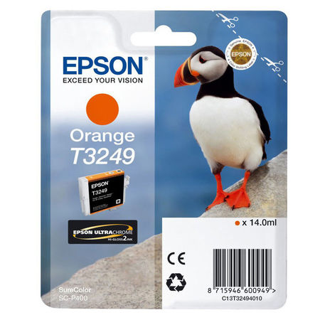 Epson T3249-C13T32494010 Turuncu Orjinal Kartuş - 1