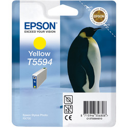 Epson T5594-C13T55944020 Sarı Orjinal Kartuş - 1