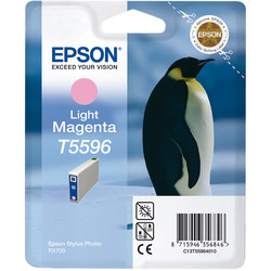 Epson T5596-C13T55964020 Açık Kırmızı Orjinal Kartuş - Epson