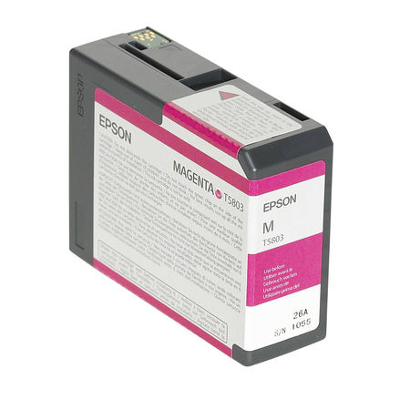 Epson T5803-C13T580300 Kırmızı Orjinal Kartuş - 1