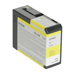 Epson T5804-C13T580400 Sarı Orjinal Kartuş - 1