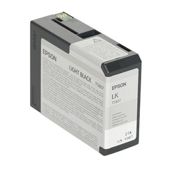 Epson T5807-C13T580700 Açık Siyah Orjinal Kartuş - 1