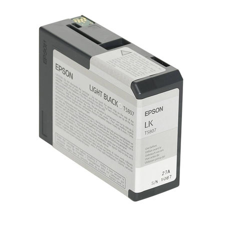 Epson T5807-C13T580700 Açık Siyah Orjinal Kartuş - 1