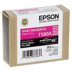 Epson T580A-C13T580A00 Red Original Cartridge - Epson