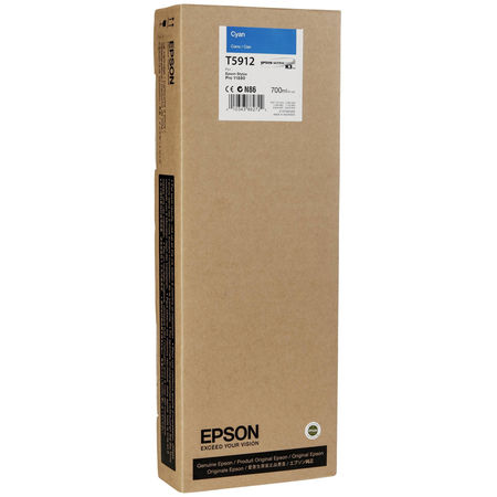 Epson T5912-C13T591200 Mavi Orjinal Kartuş - 1