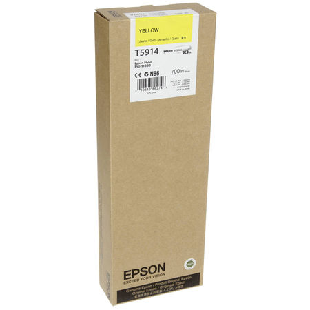 Epson T5914-C13T591400 Sarı Orjinal Kartuş - 2