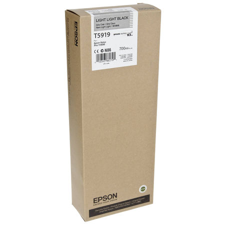 Epson T5919-C13T591900 Açık Açık Siyah Orjinal Kartuş - 1