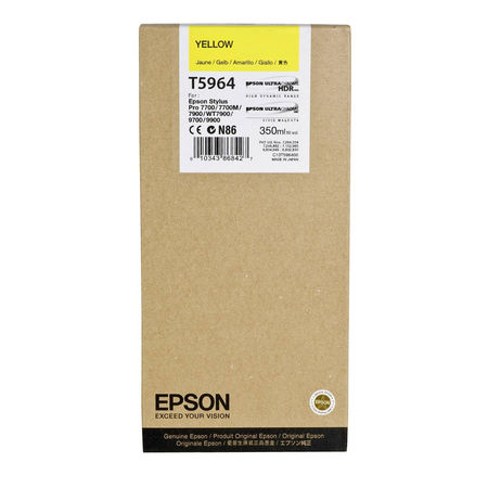 Epson T5964-C13T596400 Sarı Orjinal Kartuş - 1