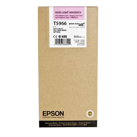 Epson T5966-C13T596600 Açık Kırmızı Orjinal Kartuş - 1