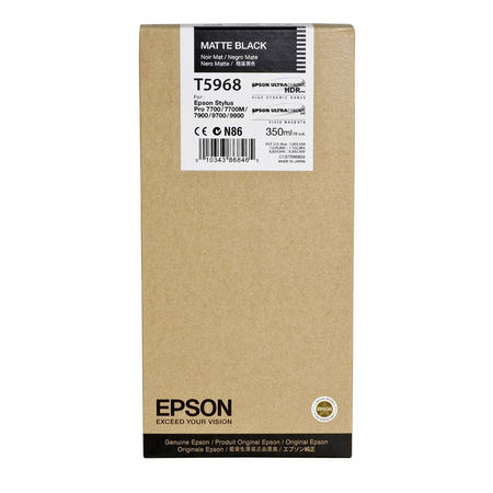 Epson T5968-C13T596800 Mat Siyah Orjinal Kartuş - 1