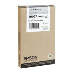 Epson T6027 Açık Siyah Orijinal Kartuş - Epson