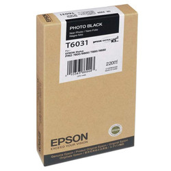 Epson T6031-C13T603100 Foto Siyah Orjinal Kartuş - 1