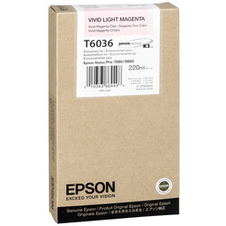 Epson T6036-C13T603600 Açık Kırmızı Orjinal Kartuş - Epson