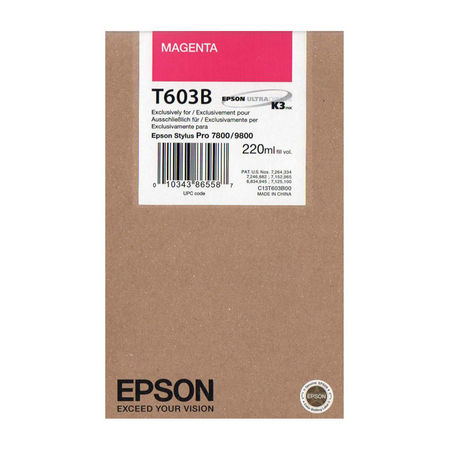 Epson T603B-C13T603B00 Kırmızı Orjinal Kartuş - 1