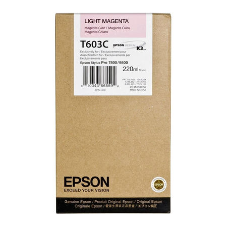 Epson T603C-C13T603C00 Açık Kırmızı Orjinal Kartuş - 1