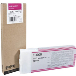 Epson T6063-C13T606300 Kırmızı Orjinal Kartuş - Epson