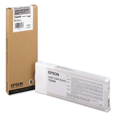 Epson T6069-C13T606900 Açık Açık Siyah Orjinal Kartuş - 1