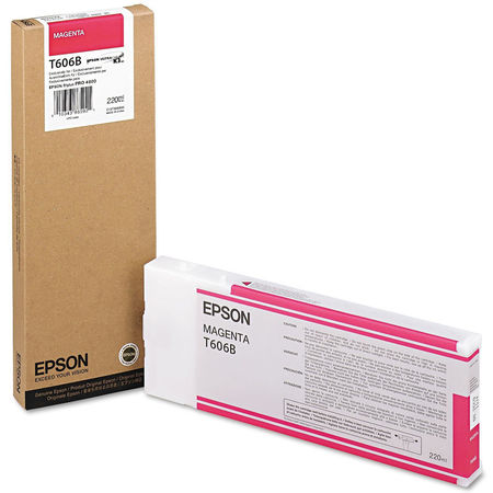 Epson T606B-C13T606B00 Kırmızı Orjinal Kartuş - 2