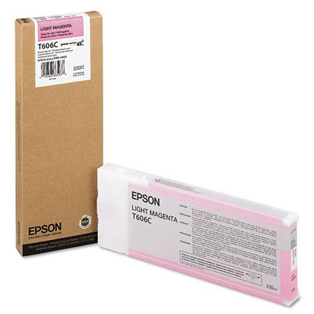 Epson T606C-C13T606C00 Açık Kırmızı Orjinal Kartuş - 1