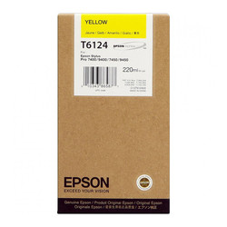 Epson T6124-C13T612400 Sarı Orjinal Kartuş - 1