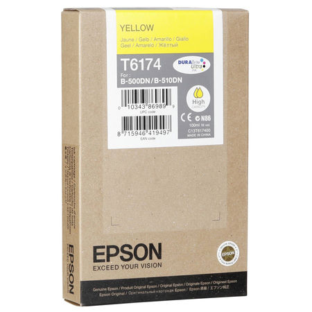 Epson T6174-C13T617400 Sarı Orjinal Kartuş Yüksek Kapasiteli - 1