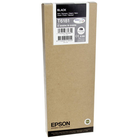 Epson T6181-C13T618100 Siyah Orjinal Kartuş Extra Yüksek Kapasiteli - 1