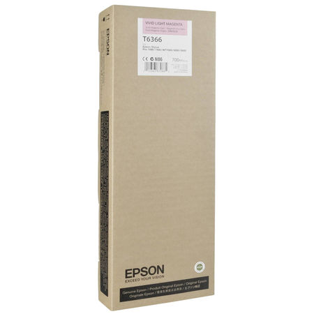 Epson T6366-C13T636600 Açık Kırmızı Orjinal Kartuş - 1