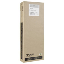 Epson T6367-C13T636700 Açık Siyah Orjinal Kartuş - 1