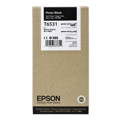 Epson T6531-C13T653100 Foto Siyah Orjinal Kartuş - Epson