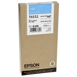 Epson T6532-C13T653200 Mavi Orjinal Kartuş - Epson