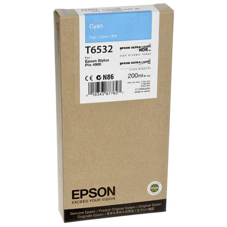 Epson T6532-C13T653200 Mavi Orjinal Kartuş - 1