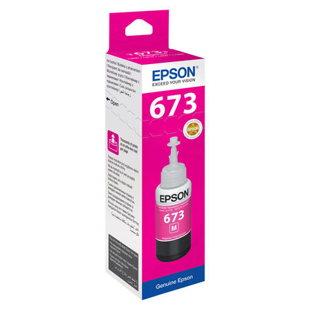 Epson T6733-C13T67334A Kırmızı Orjinal Mürekkep - 1