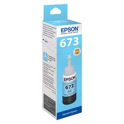 Epson - Epson T6735-C13T67354A Açık Mavi Orjinal Mürekkep