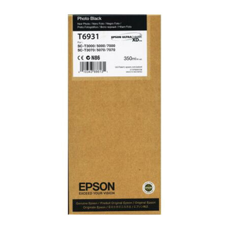 Epson T6931 Siyah Orijinal Kartuş - 1