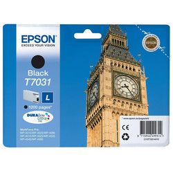 Epson T7031-C13T70314010 Siyah Orjinal Kartuş - 1