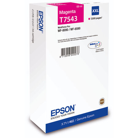 Epson T7543-C13T754340 Kırmızı Orjinal Kartuş Ekstra Yüksek Kapasiteli - 1