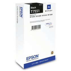 Epson T7551-C13T755140 Siyah Orjinal Kartuş Yüksek Kapasiteli - Epson