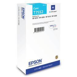 Epson T7552-C13T755240 Mavi Orjinal Kartuş Yüksek Kapasiteli - 1