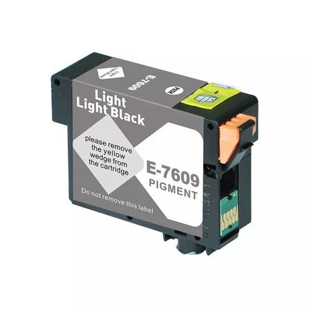 Epson T7609-C13T76094010 Açık Açık Siyah Muadil Kartuş - 2