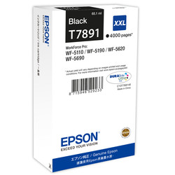 Epson T7891-C13T789140 Siyah Orjinal Kartuş Extra Yüksek Kapasiteli - 2
