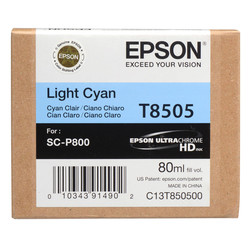 Epson T8505-C13T850500 Açık Mavi Orjinal Kartuş - Epson