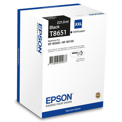 Epson T8651XXL-C13T865140 Siyah Orjinal Kartuş Ekstra Yüksek Kapasiteli - 1