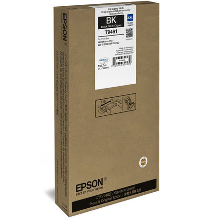 Epson T9461XXL-C13T946140 Siyah Orjinal Kartuş Extra Yüksek Kapasiteli - 1