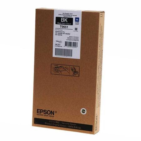 Epson T9651XL-C13T965140 Siyah Orjinal Kartuş Yüksek Kapasiteli - 1