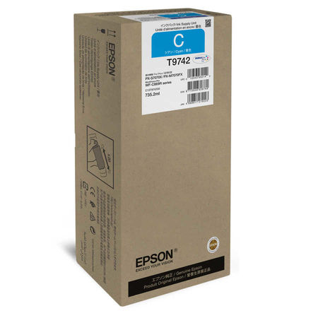 Epson T9742XXL-C13T974200 Mavi Orjinal Kartuş Extra Yüksek Kapasiteli - 1