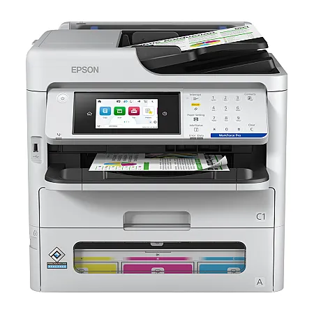 Epson WorkForce Pro EM-C800RDWF A4 Color Multifunction Inkjet Printer - 1